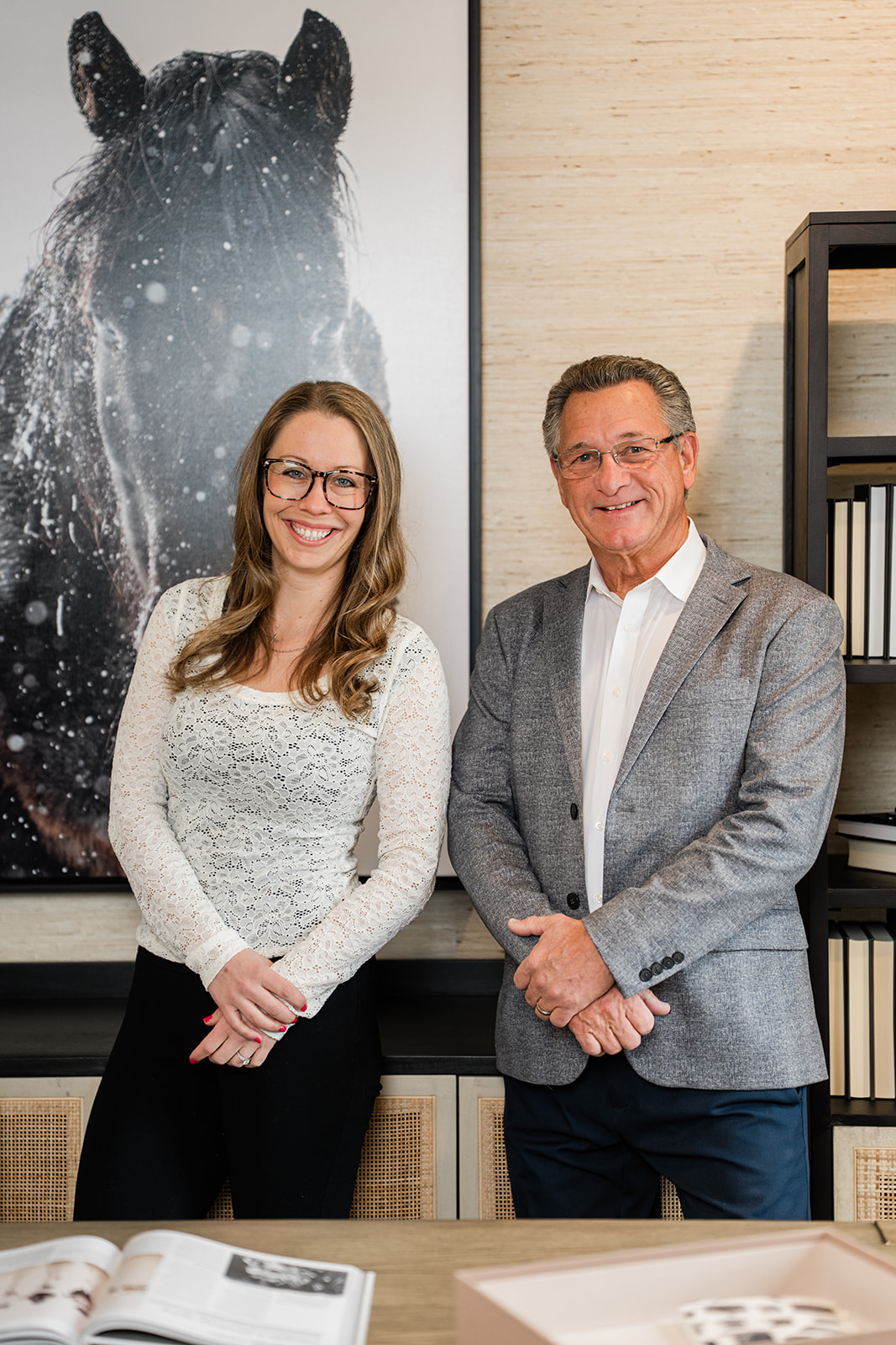 M/I Homes Headshot Event April 2025 mi realty needs tom and deanna